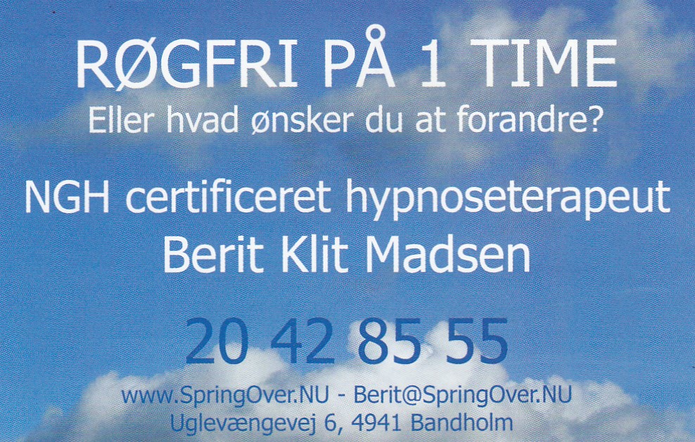 Visitkort – sky m nye e-mail